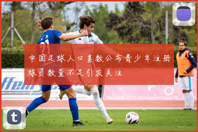 中国足球人口基数公布青少年注册球员数量不足引发关注